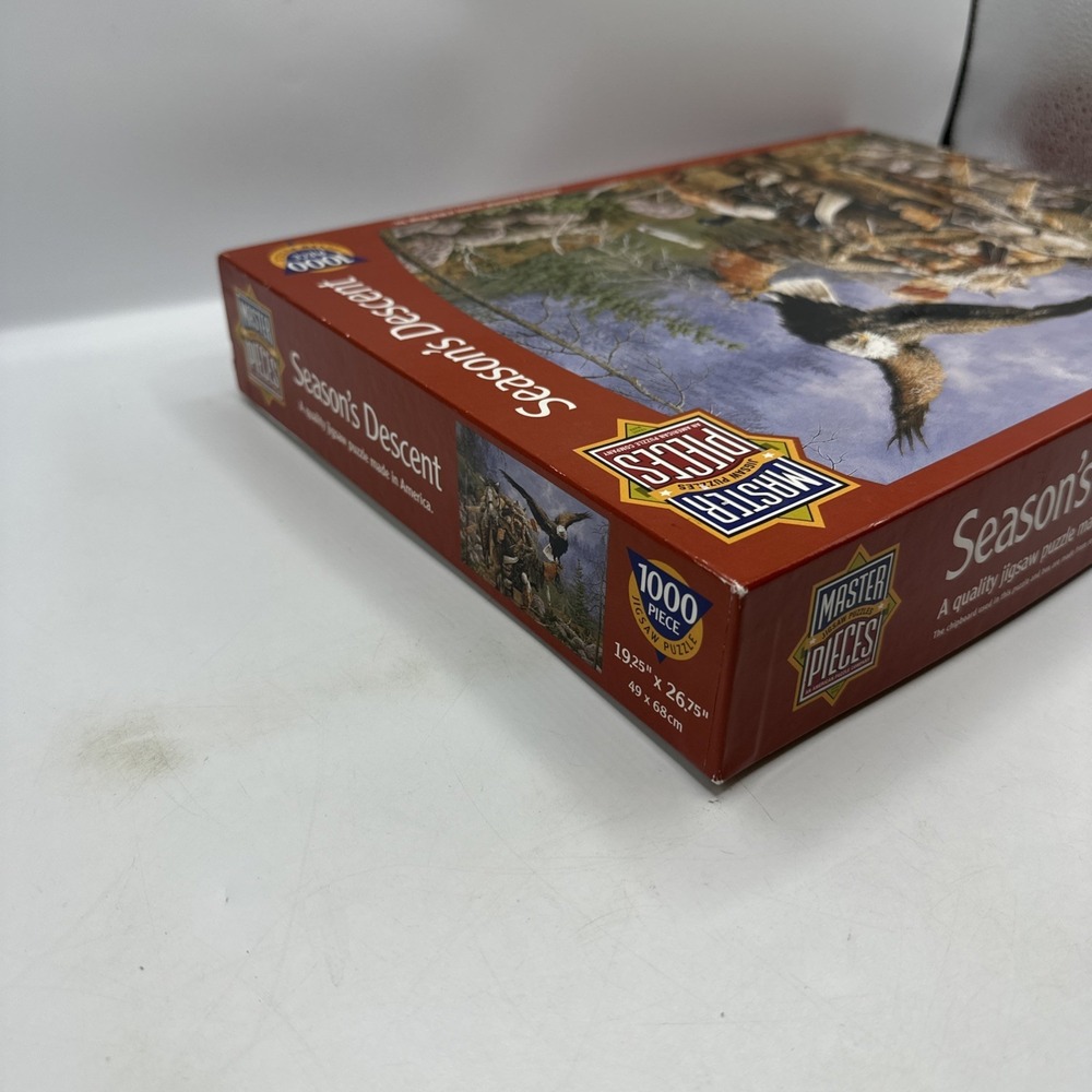Master Pieces‎ 1,000 Piece Jigsaw Puzzle Season's Descent Artist Tom Antonishak - Picture 6 of 13